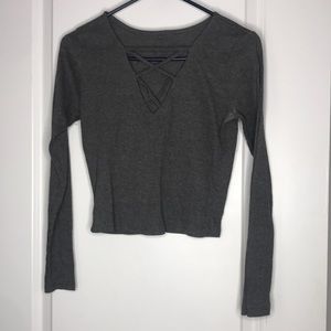 Long Sleeve Crop Top